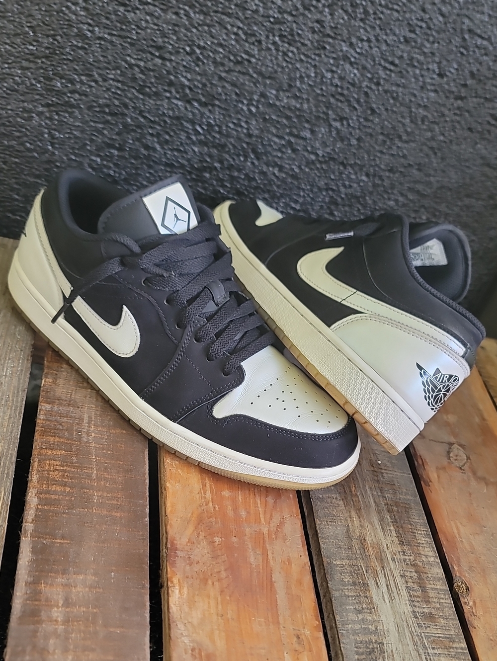 Nike Air Jordan 1 Low SE 'Diamond' Mens 9.5 Fast Shipping